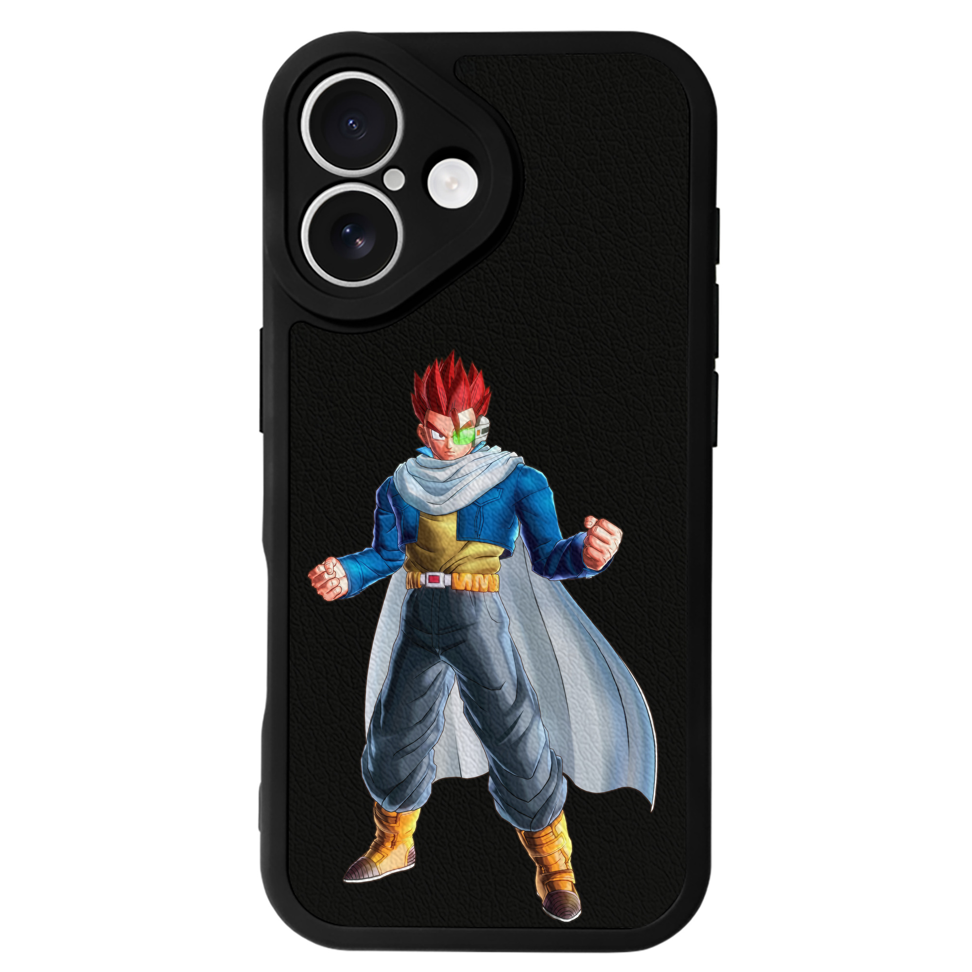 （画像用） ドラゴンボール 孫 悟飯（そんごはん）DRAGON BALL Son Gohan 【iPhone 16シリーズ対応】シリコンスマホケース（レザー調） 材質：シリコン